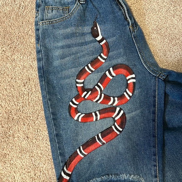 HIGH RISE, KUNDALINI RISING SNAKE, HAND PAINTED - Picture 5 of 10